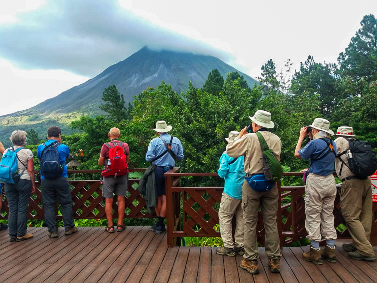 Birdwatching at Arenal Observatory Lodge
