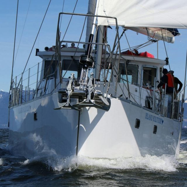 Island Solitude at sail - Island Solitude