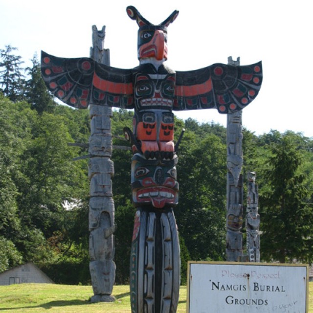 Totem pole, Alert Bay