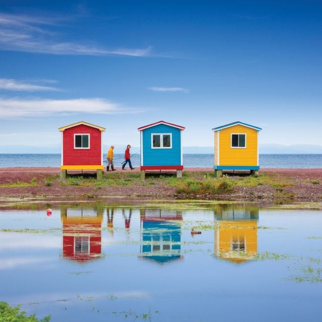 Cavendish Fishing Sheds