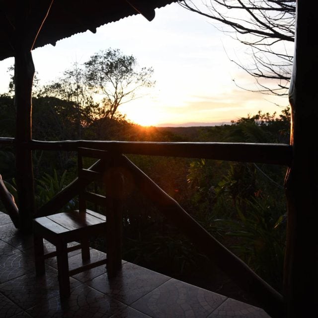 Cerro Lodge sunset