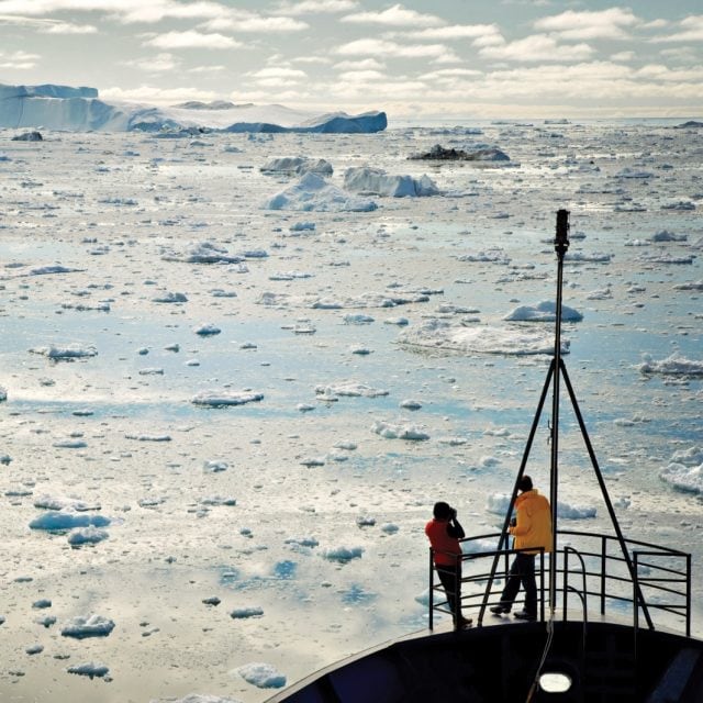 watching from the ship