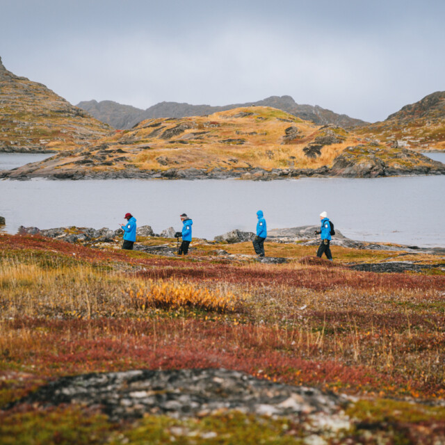 Hiking on Labrador coast