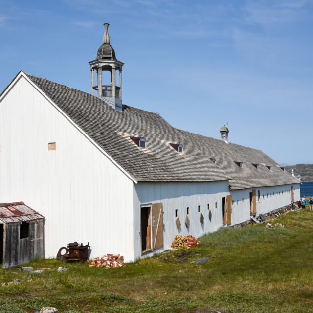 Moravian mission building in Hebron