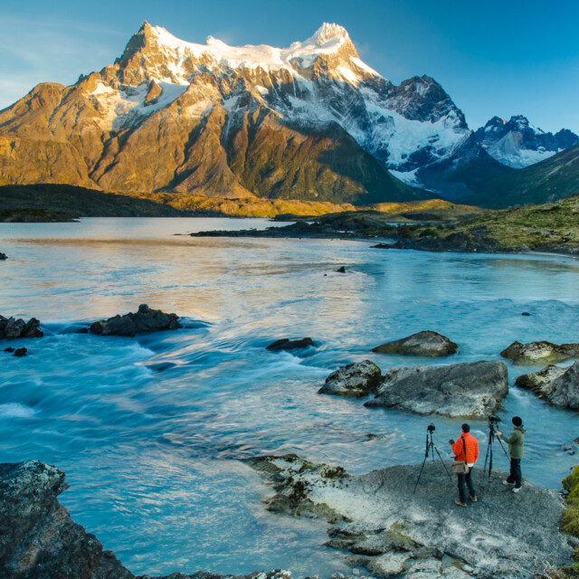 Photo session in Torres del Paine