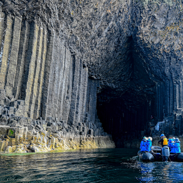 Staffa zodiac cruise