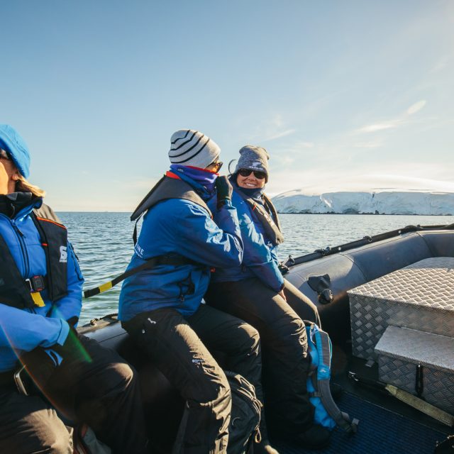 zodiac cruise in Antarctica
