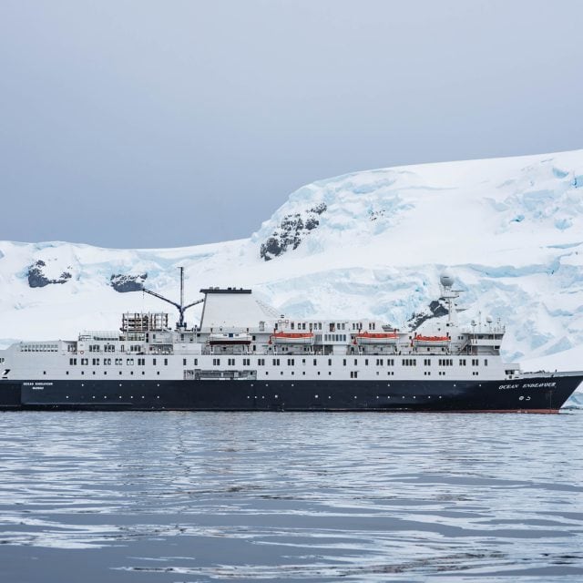 Ocean Endeavour in Antarctica