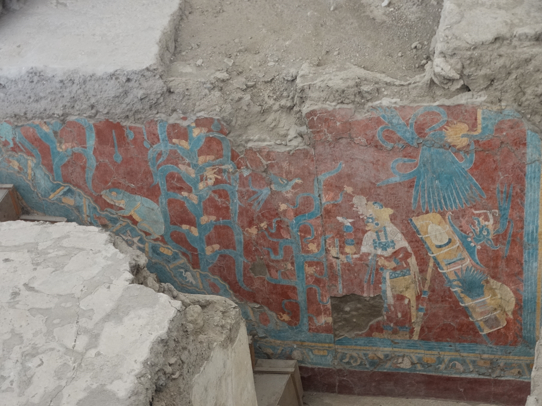 Cacaxtla murals, Mexico