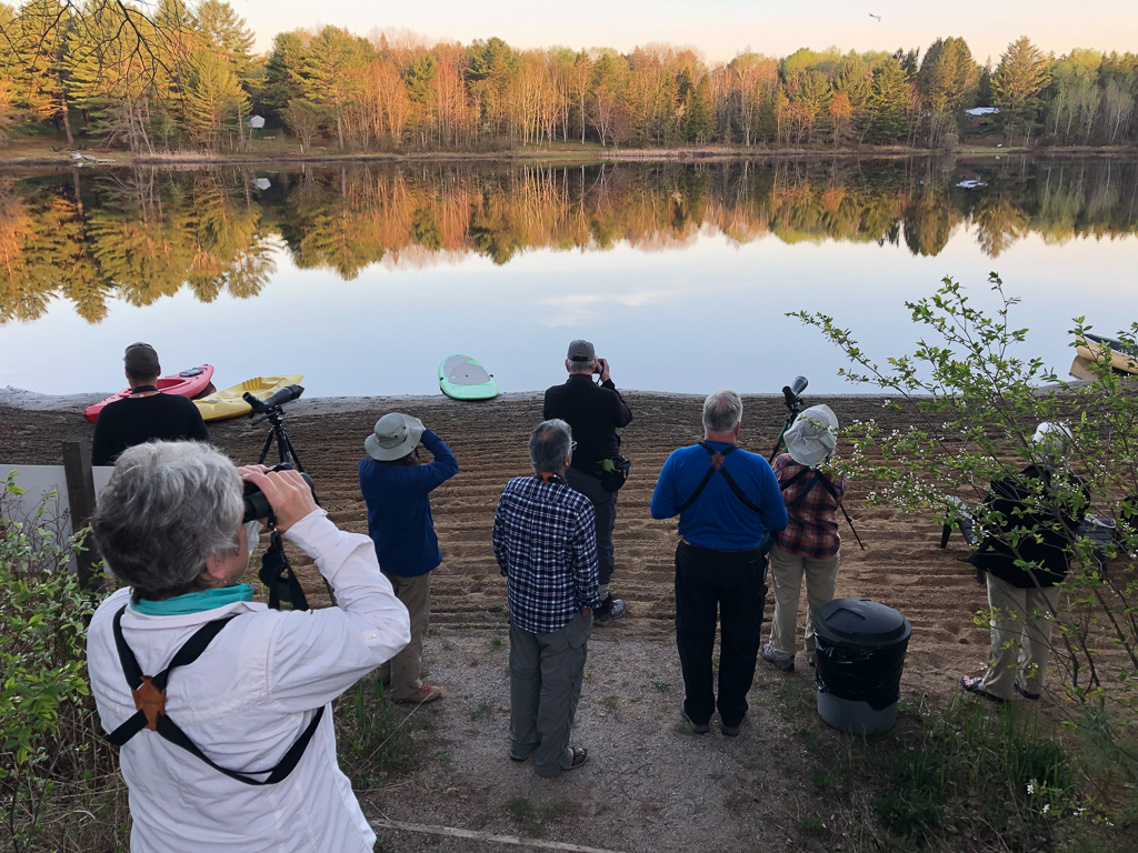 Birders at Spring Lake
