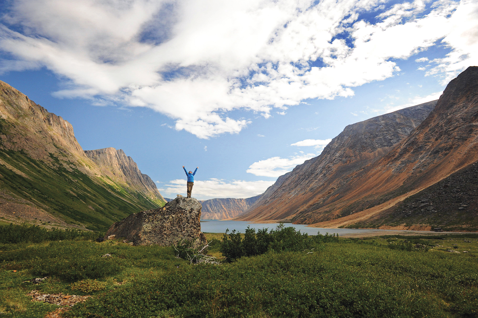 Exploring fjords in Torngats