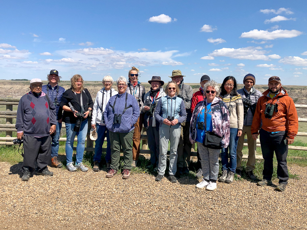 Eagle-Eye Tours Birding group Birds and Dinos 