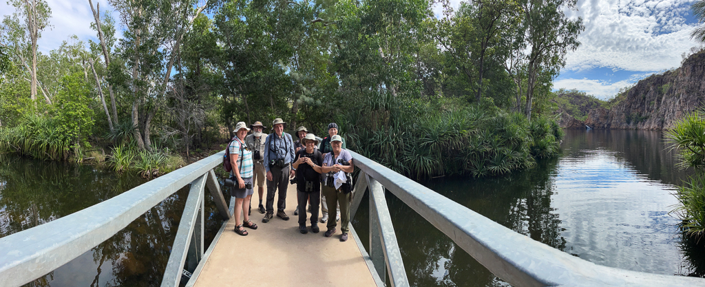 Group at Edith Falls