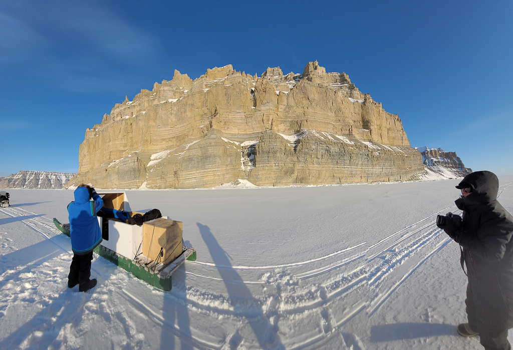 Ship Point near camp
