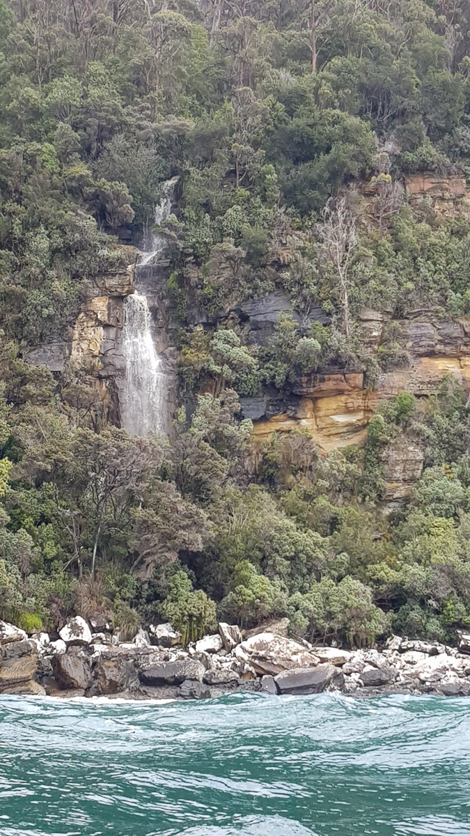 Waterfall on Bruny Island 