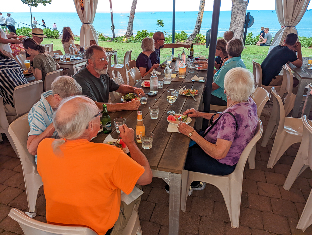 Dinner at the Sailing Club