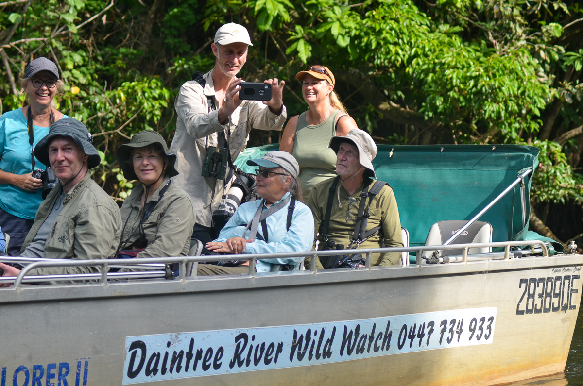 Boat trip on the Daintree River