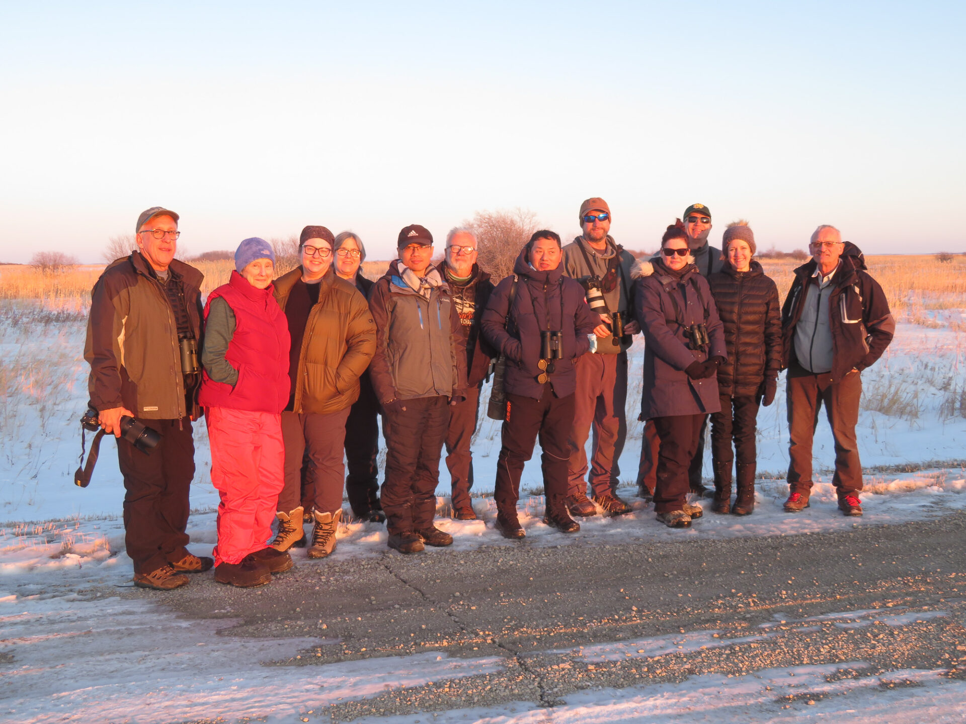 Manitoba Owls Tour group 2023