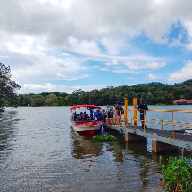 Boat trip in Panama