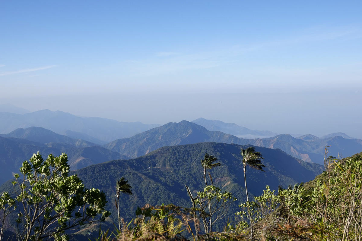 View from San Lorenzo Ridge, Colombia