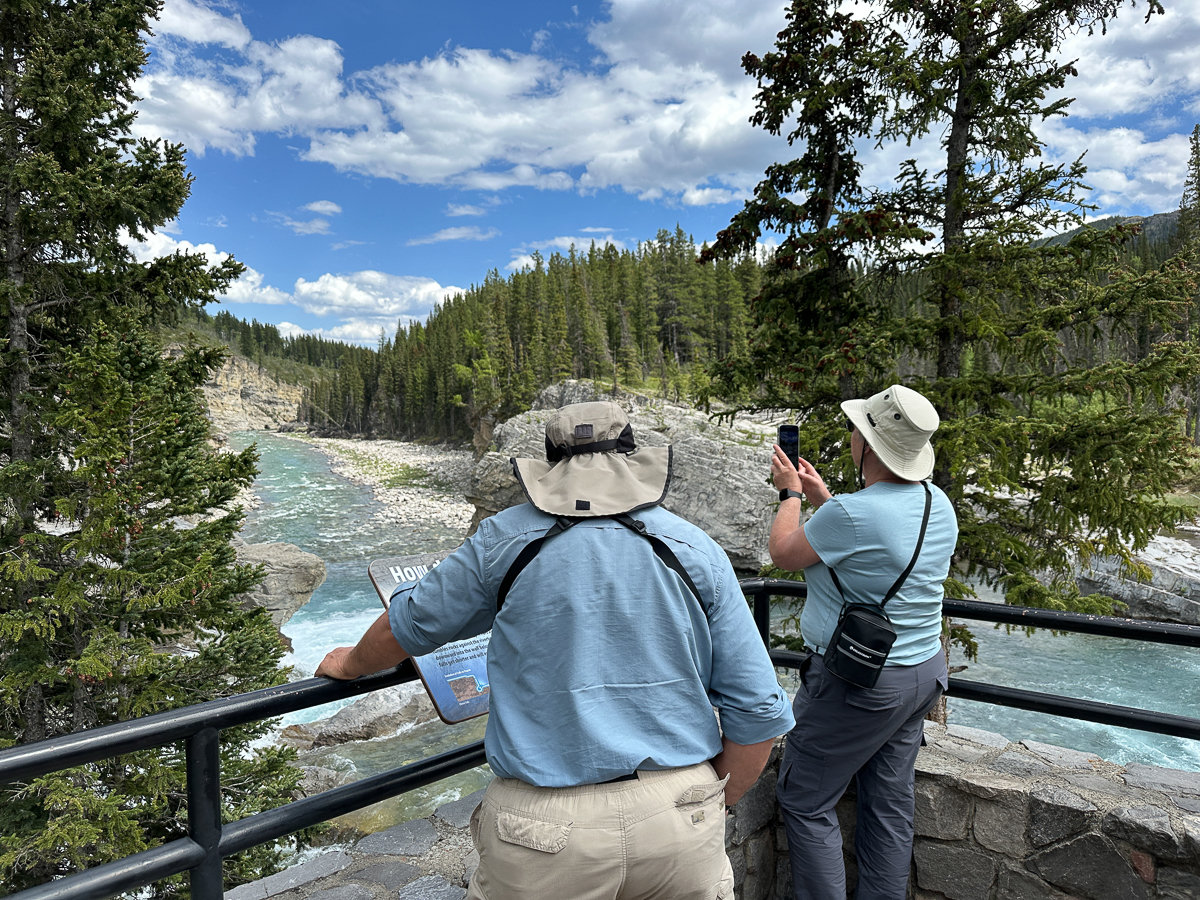 Birding at Elbow Falls