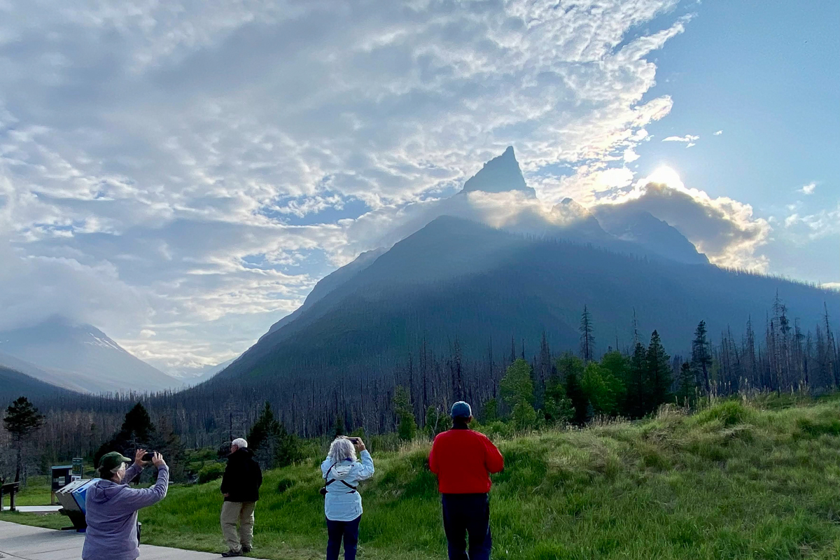 Waterton scenery mountains