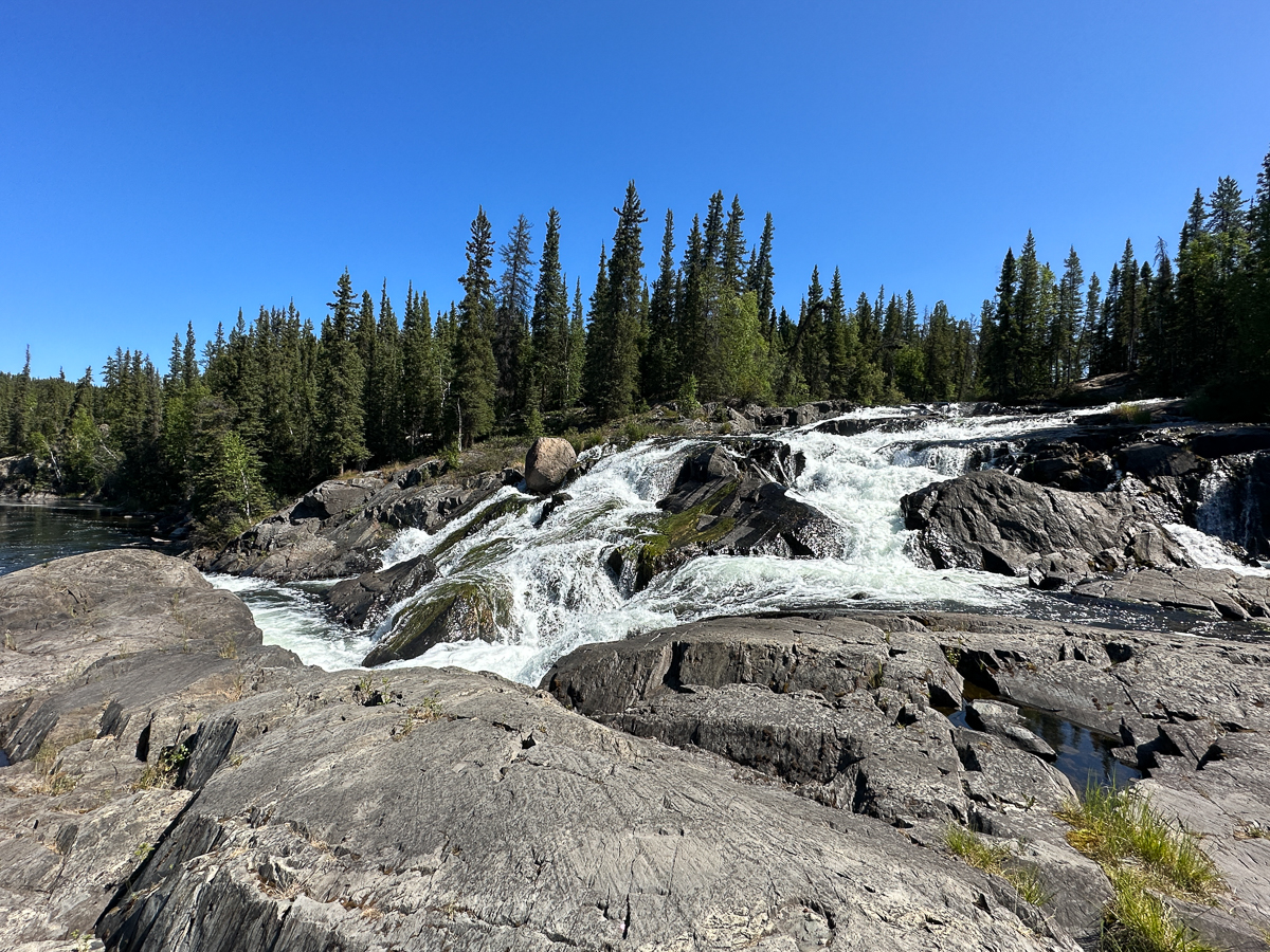 Cameron River Rampart Falls