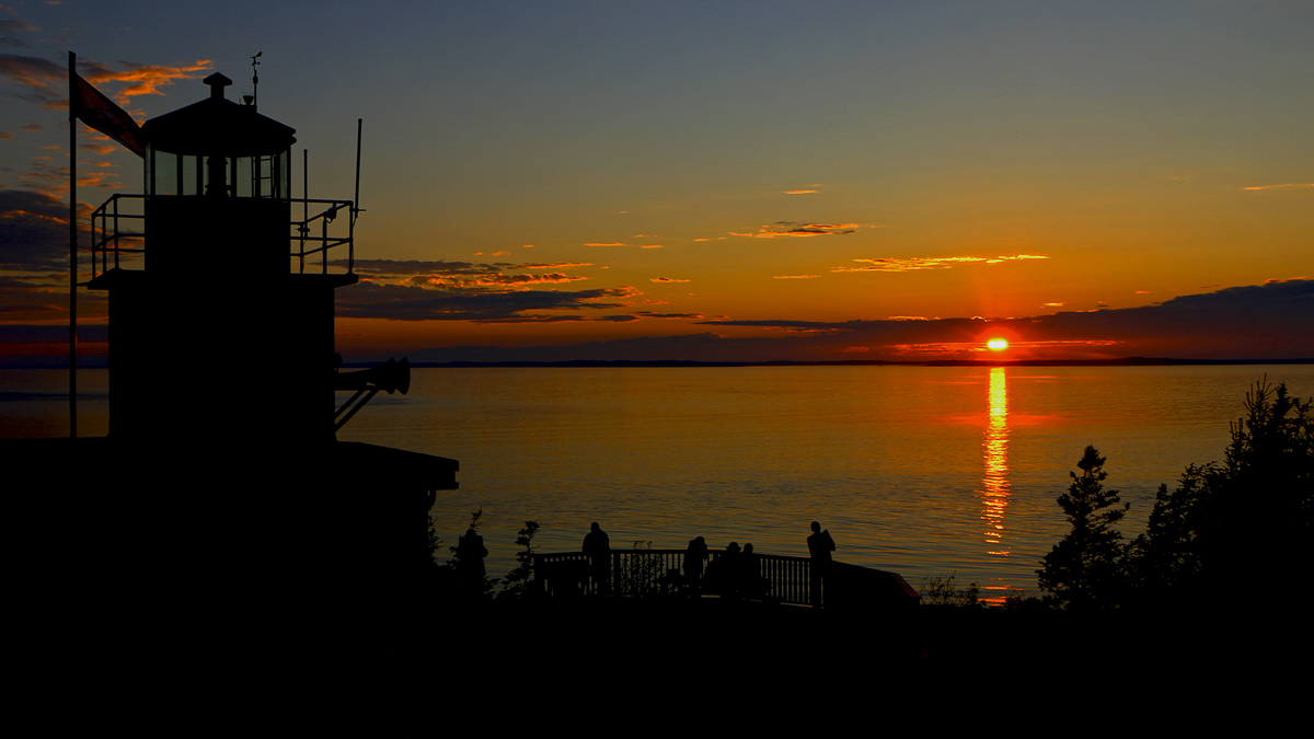 Sunset at the Whistle