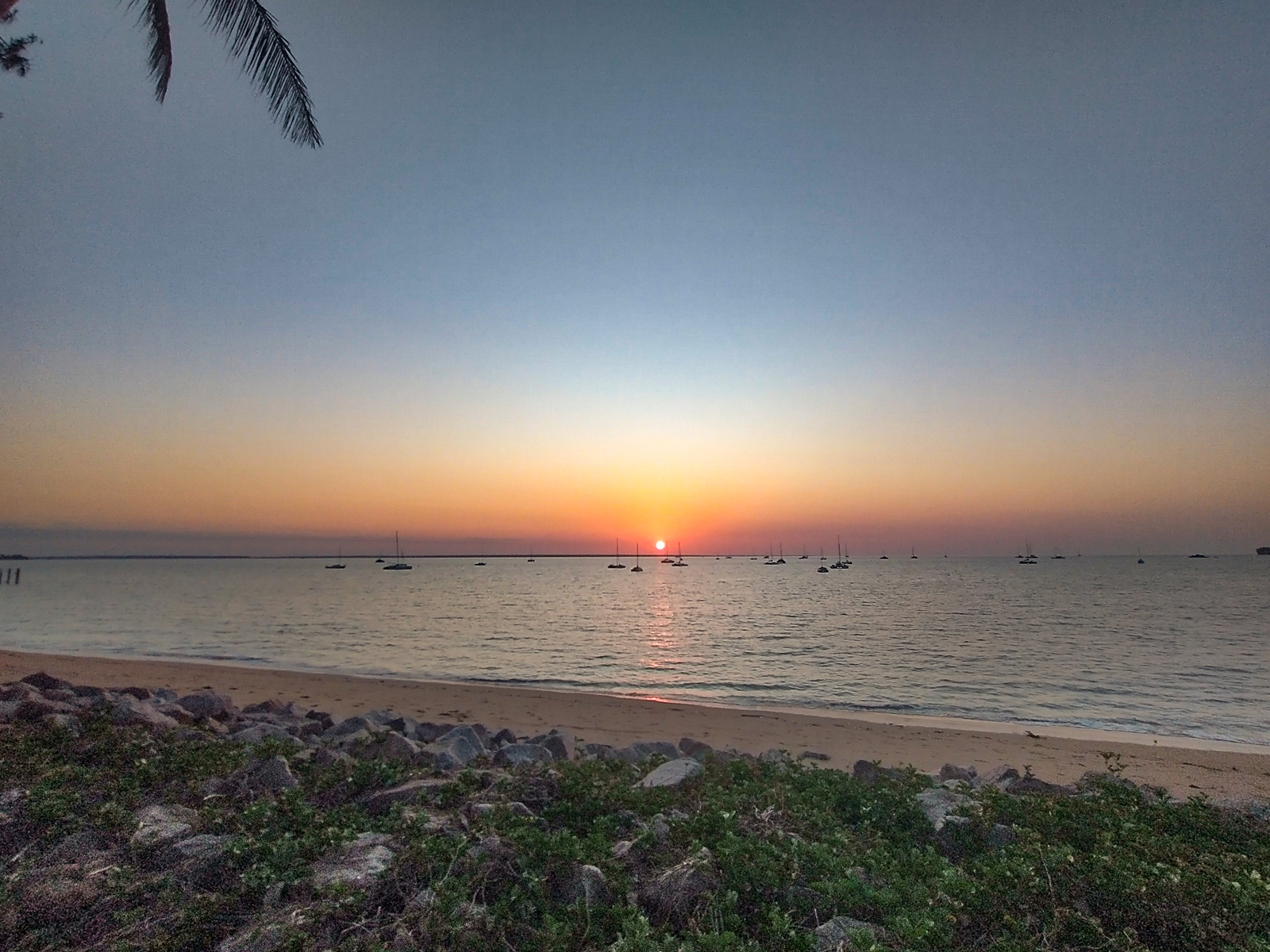 Sunset at Darwin Sailing Club