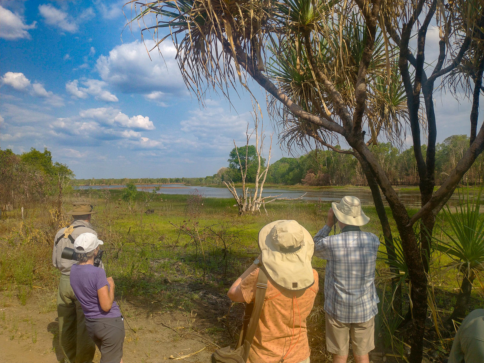 Birding at Lake Jabiru, Australia