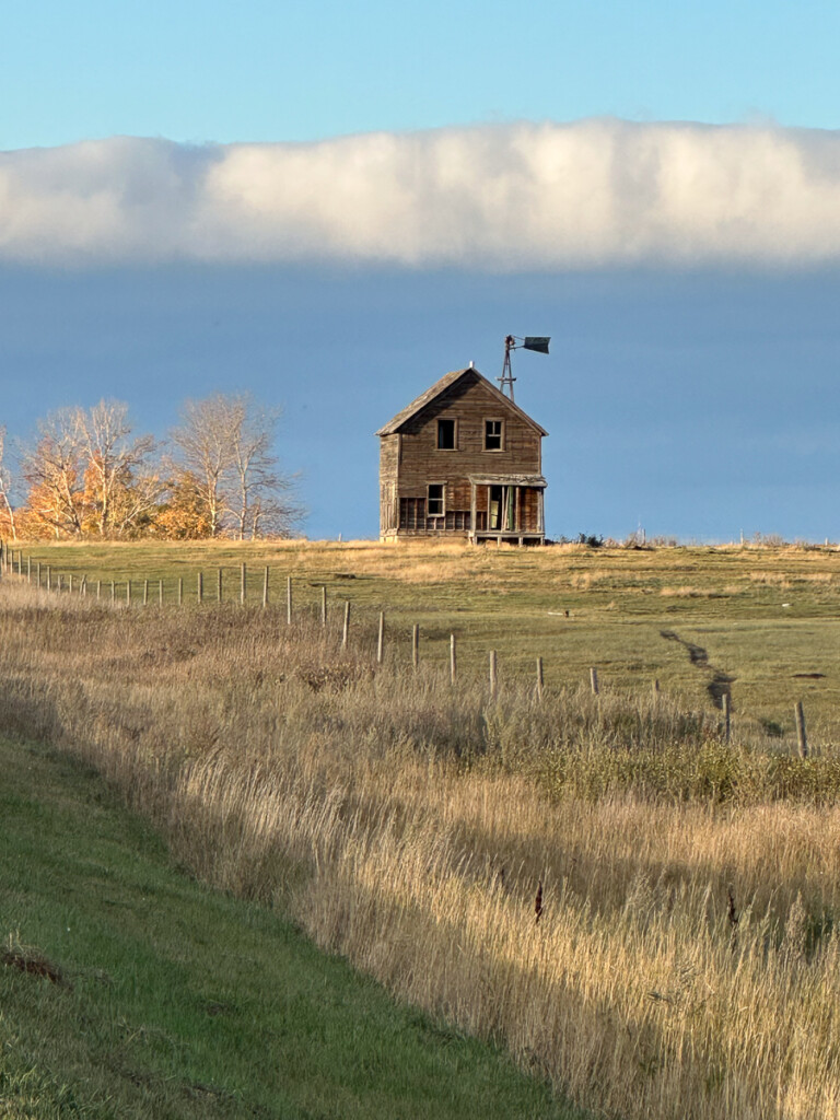 Abandoned Farmhouse in Saskatchewan