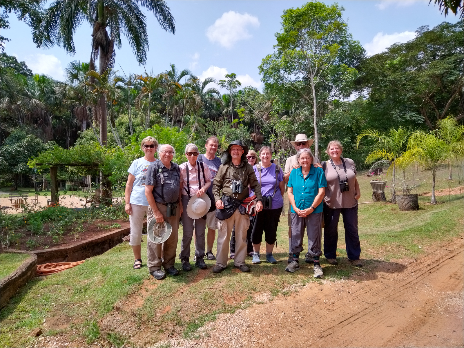 Birding group in Brazil