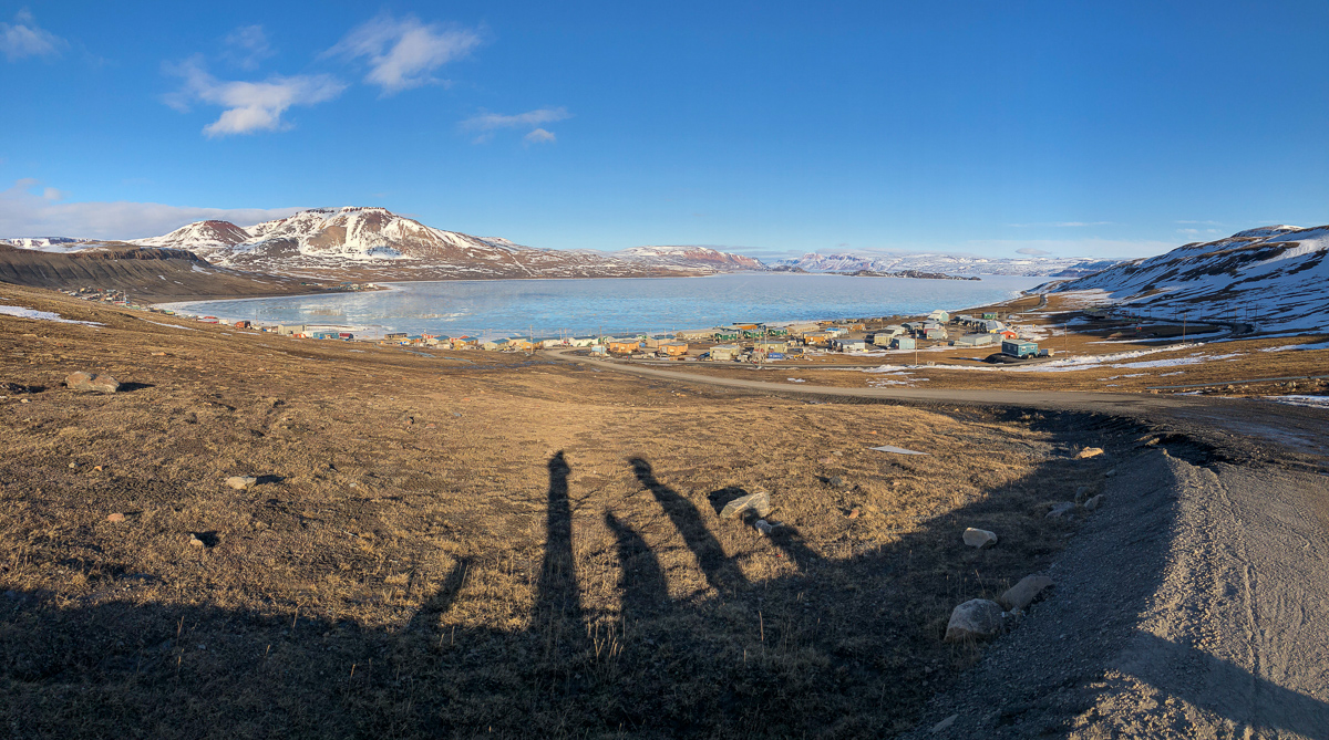 Arctic Bay midnight sun