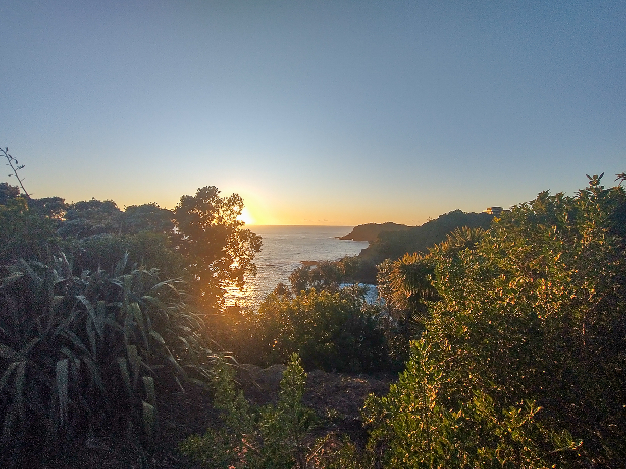 Sunrise at Tutukaka