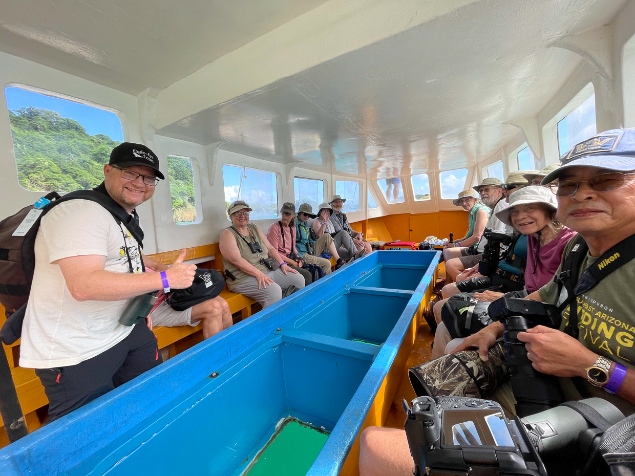 Boat to Little Tobago