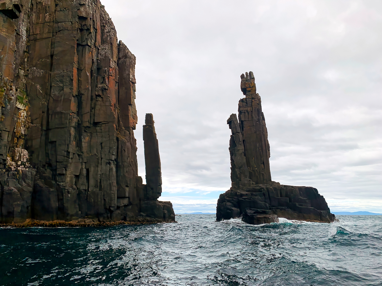 The Monument rockstack at Bruny Island