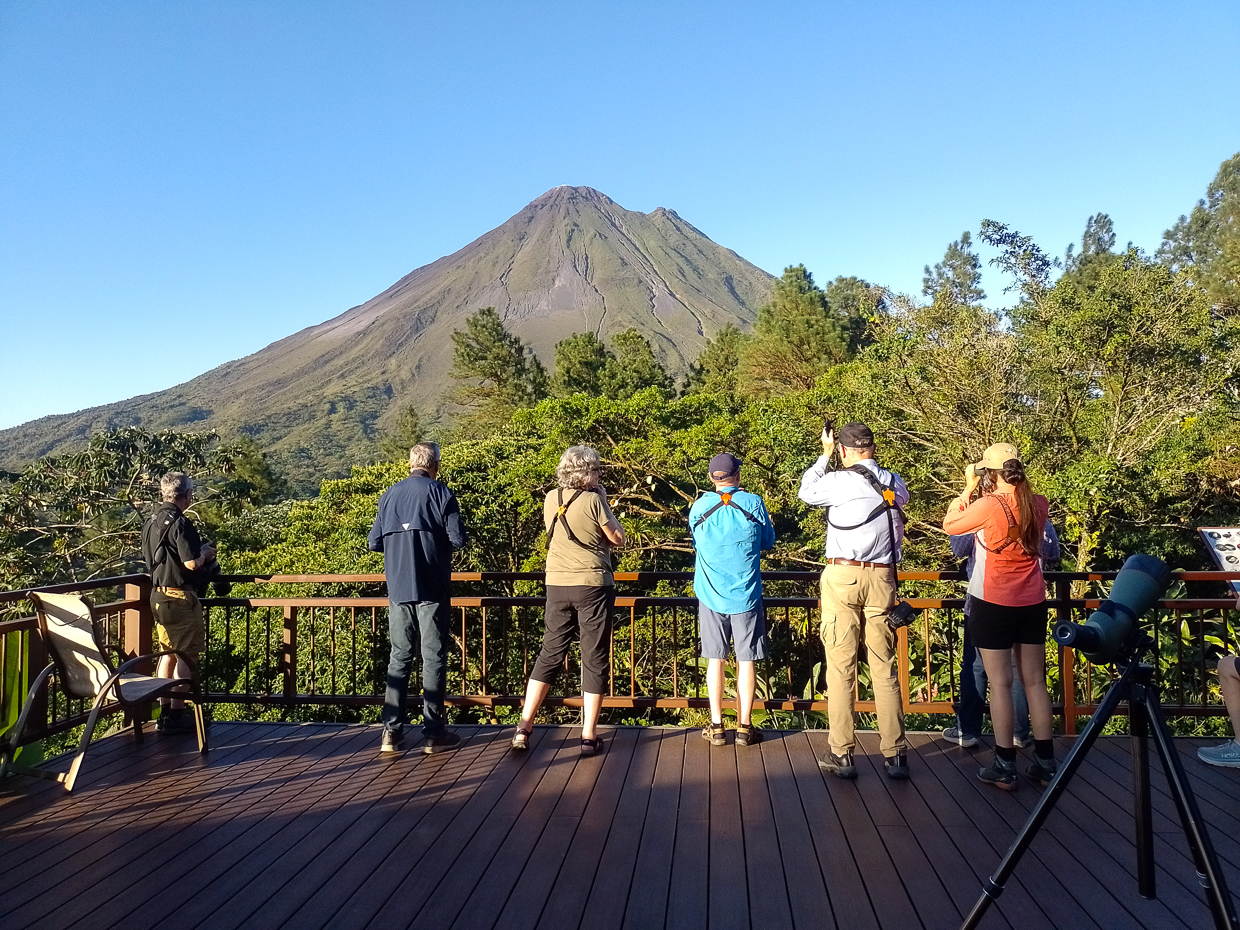 Birding group Arenal Costa Rica