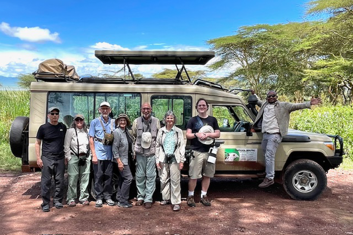 Our Tanzania birding group