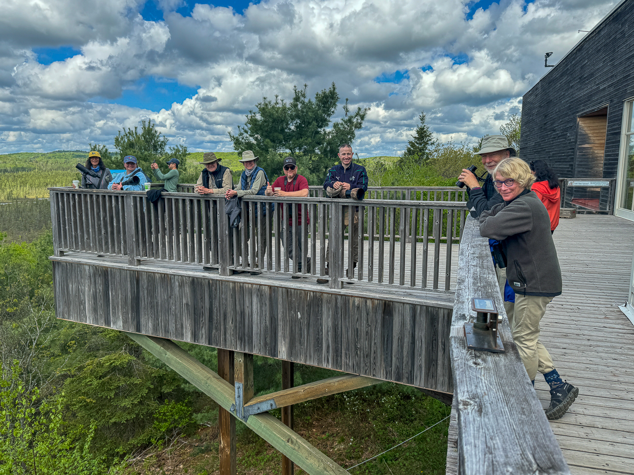 Group at the Visitor's Centre