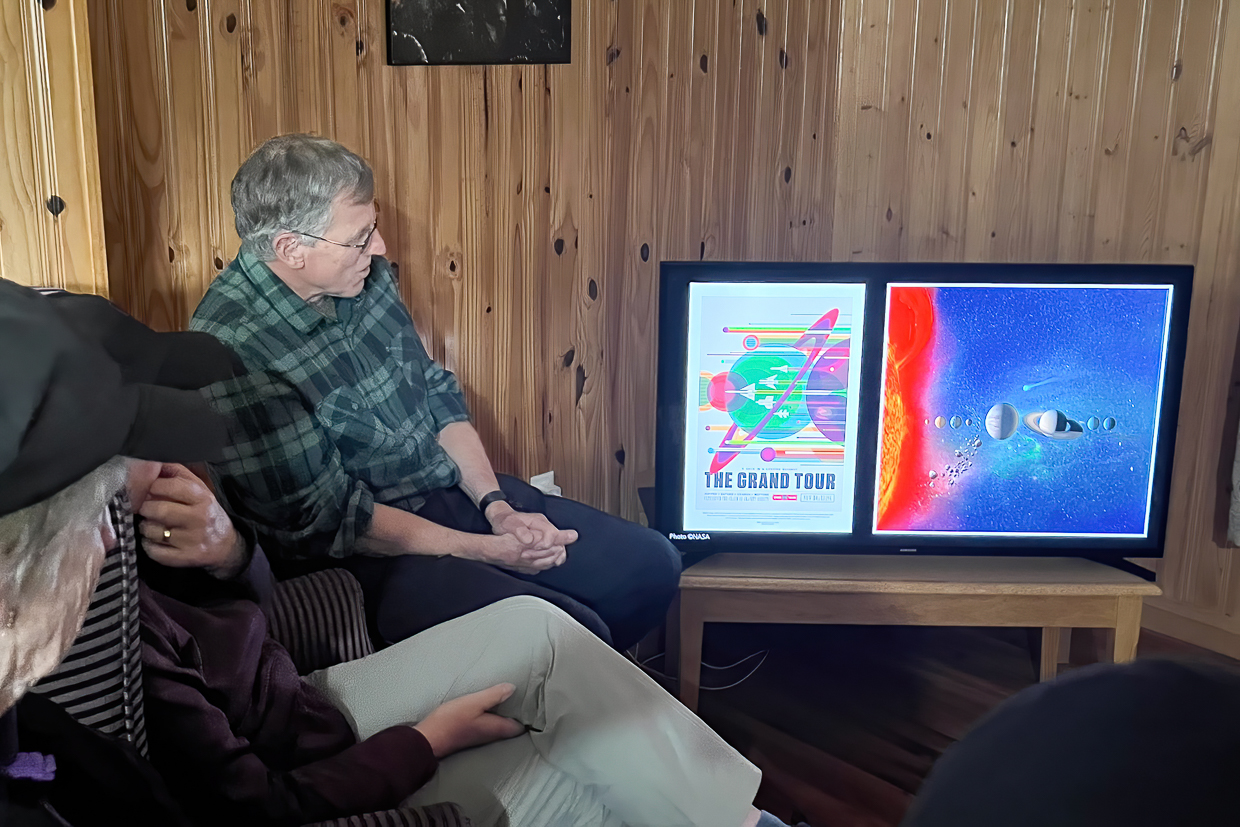 Dr. Dave Williams giving presentation