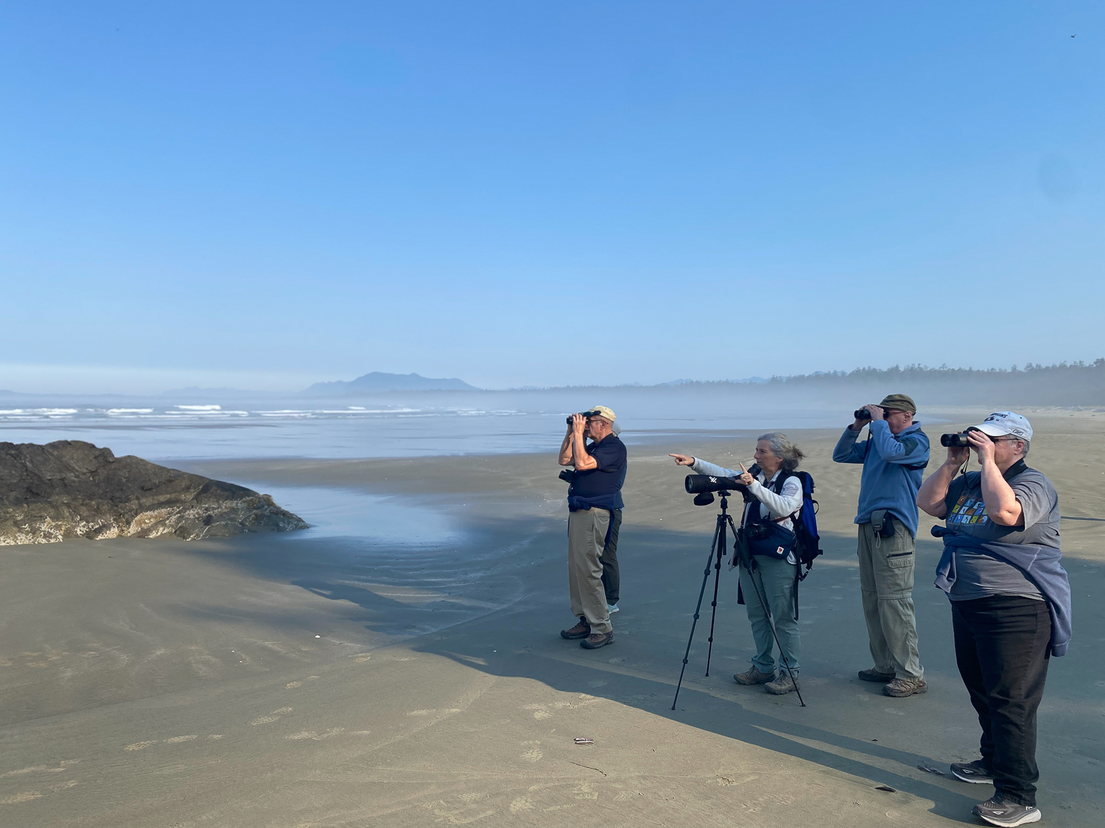 Birding the beaches of Pacific Rim National Park Reserve