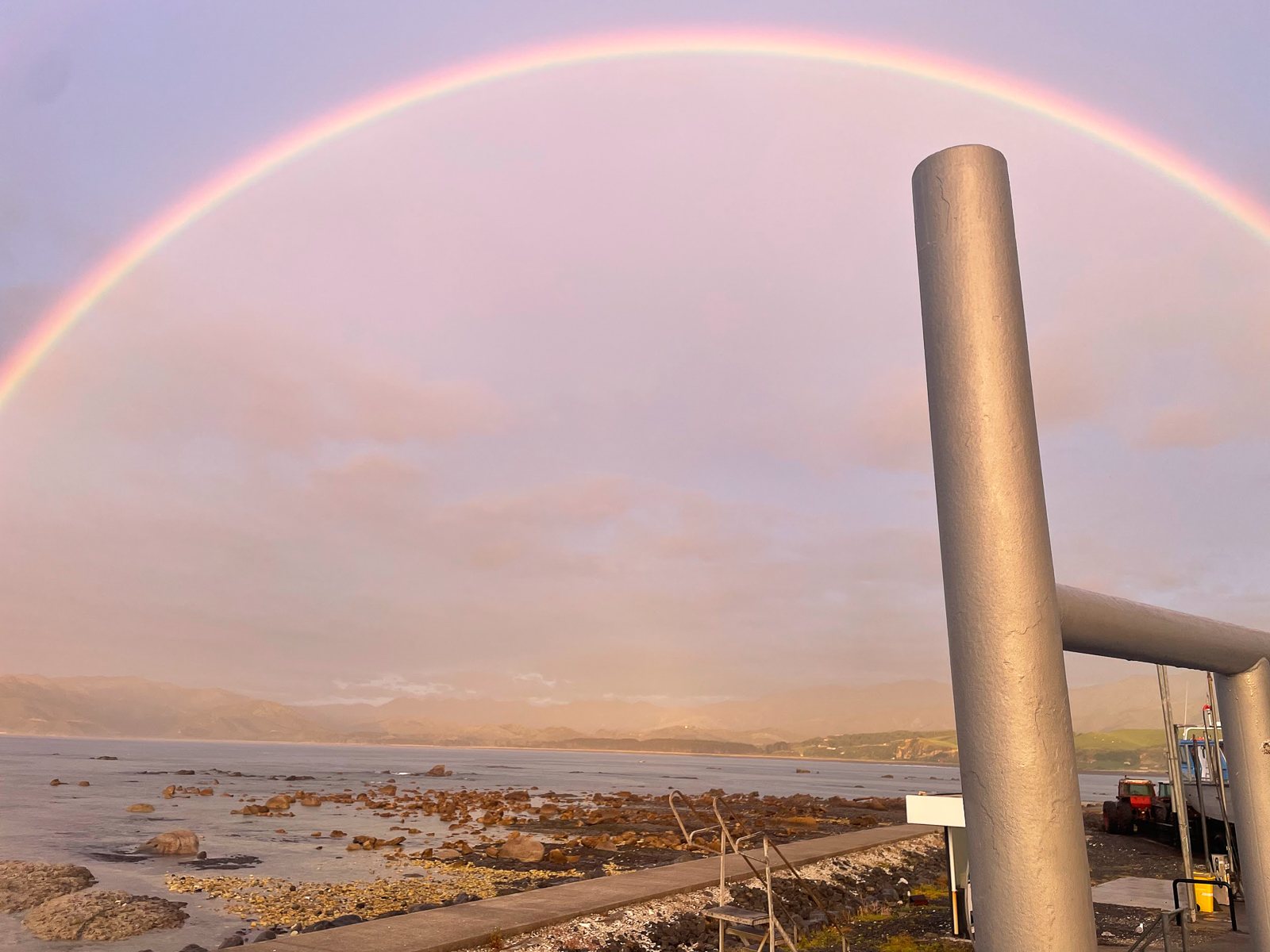 Kaikoura rainbow