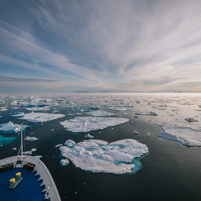 Iceland to Greenland sea ice