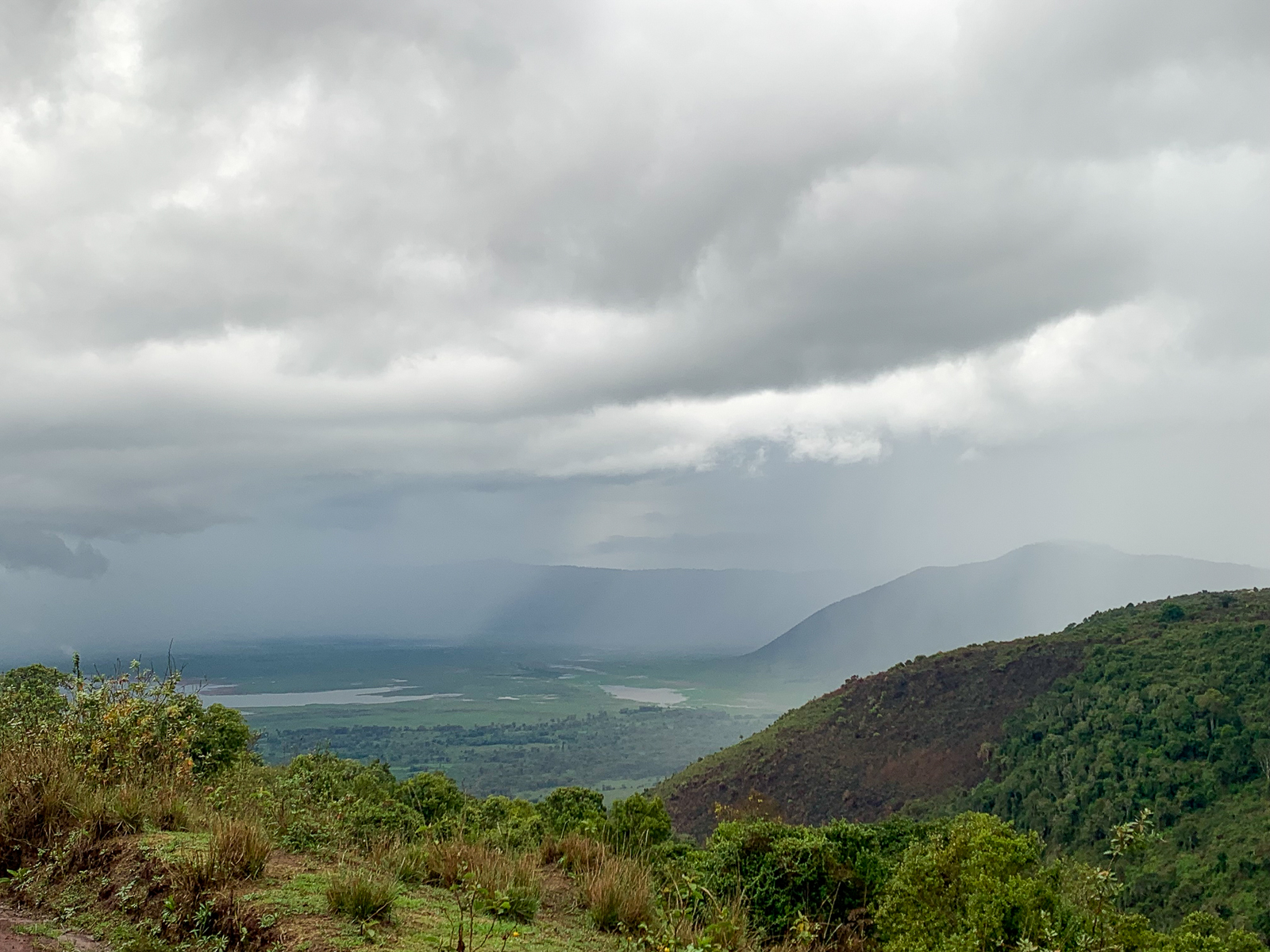 Ngorongoro Crater from rim