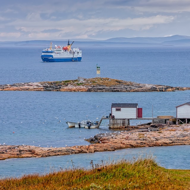 Ocean Nova in Battle Harbour © Dennis Minty - Ocean Nova