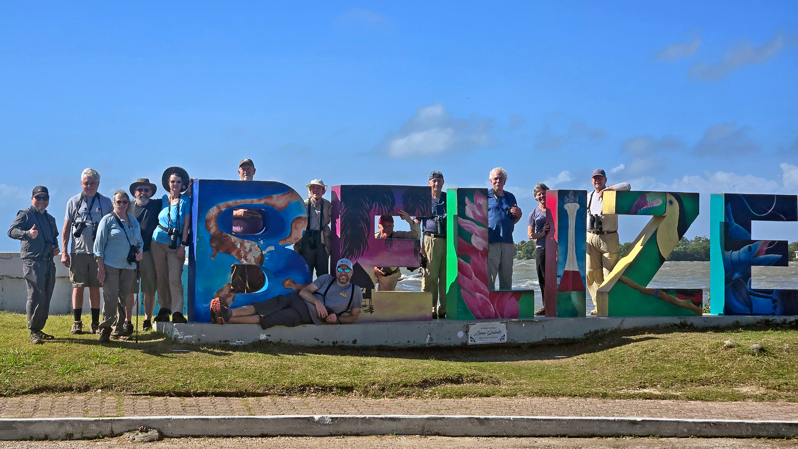 Birding group in Belize