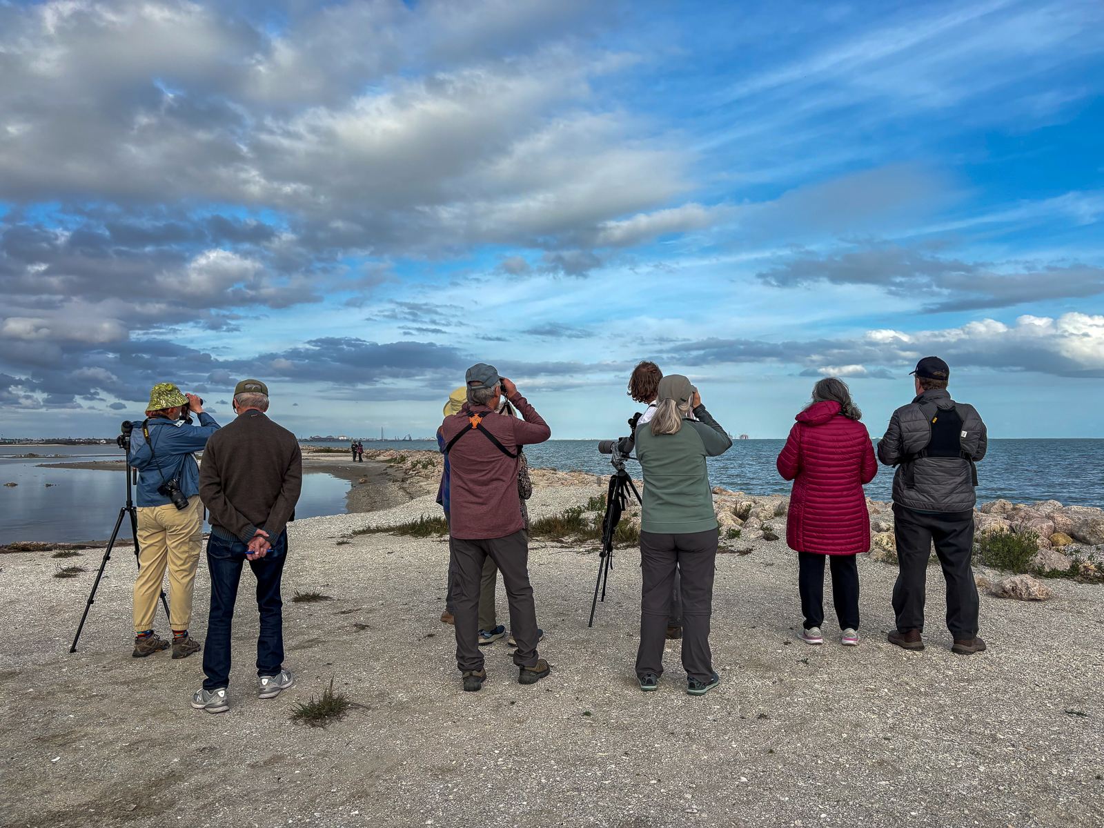 South Texas birding tour group