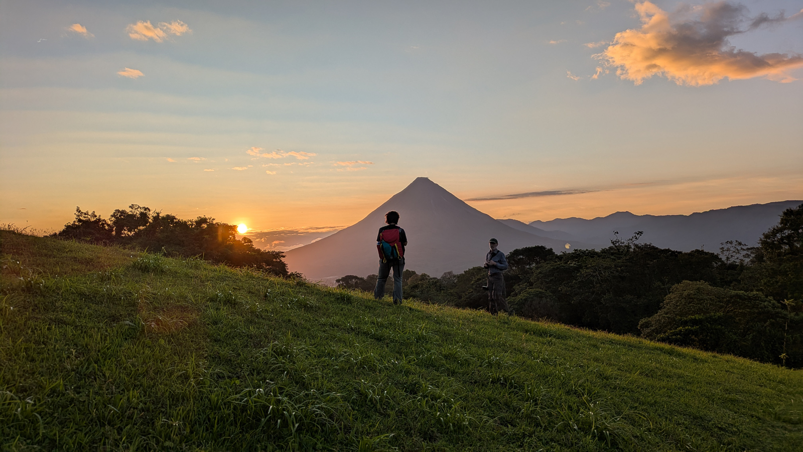 Sunrise at Arenal