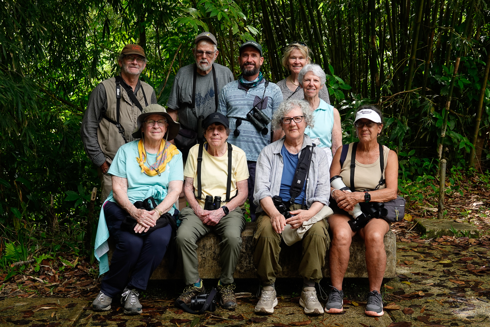 Puerto Rican birding tour group