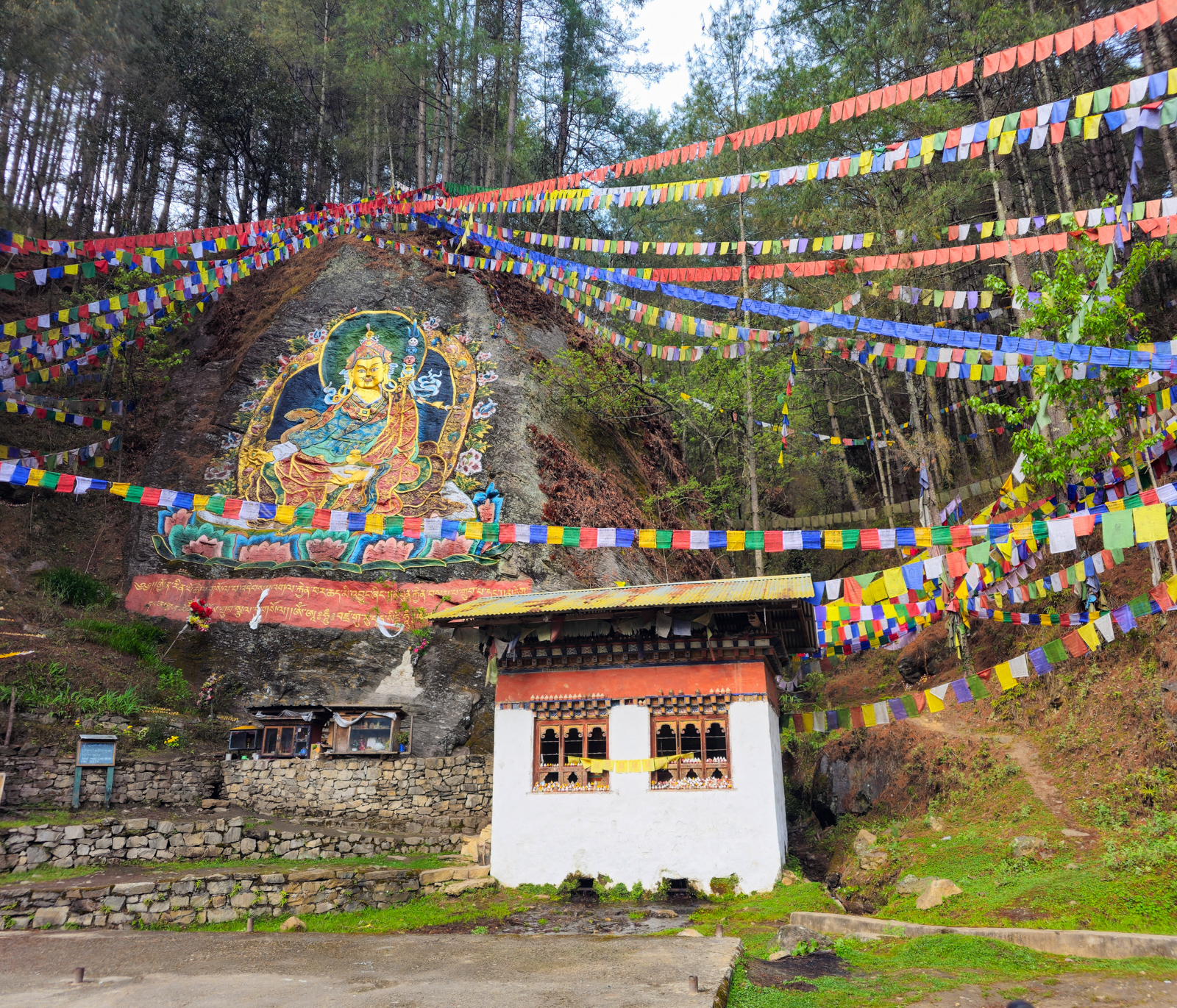 Bhutan Prayer flags
